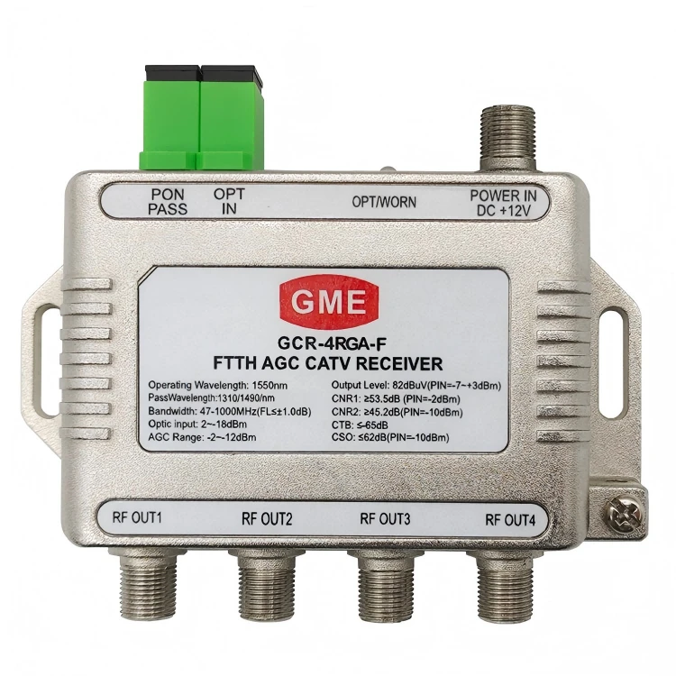 ¿Cuáles son los escenarios de aplicación del receptor de cable AGC FTTH?