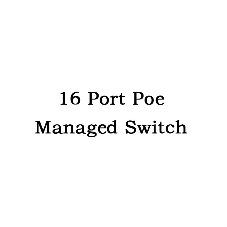 Switch administrado Poe de 16 puertos