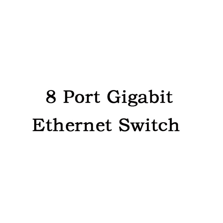 Conmutador Gigabit Ethernet de 8 puertos