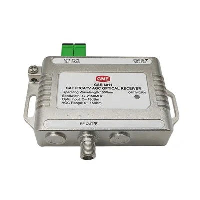 Receptor óptico de satélite